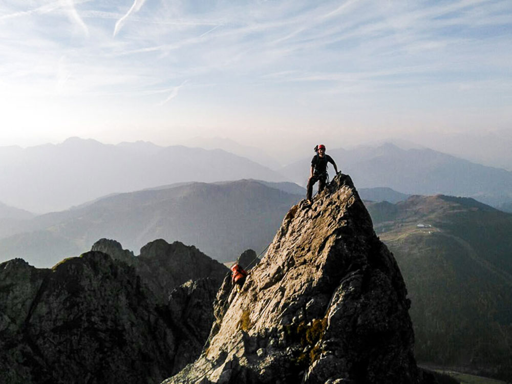 Klettersteig Königsjodler (D) auf den Hochkönig (Salzburg)