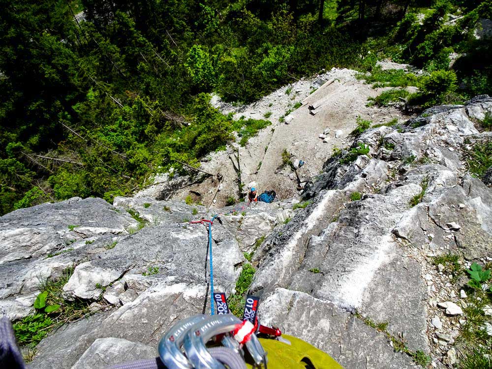 #14 Seilklettern „Von der Halle an den Fels“ und alpines Sportklettern für Einsteiger