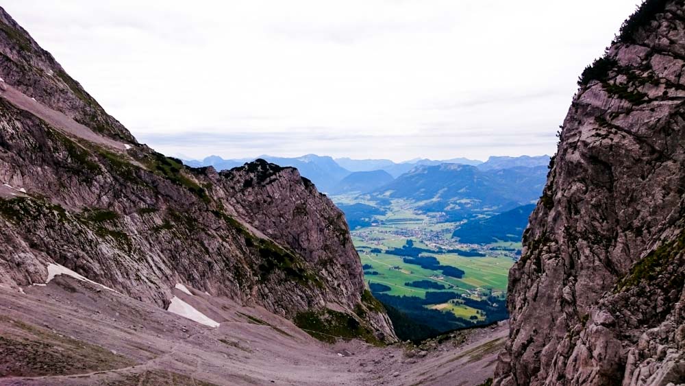 Grimming über Nordanstieg (Dachsteingebirge / Steiermark)