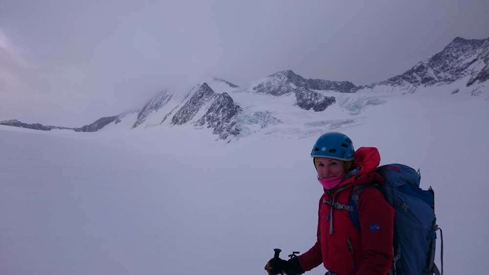 Hintere Schwärze – Skitour mit Nordwand-Eisklettern (Ötztaler Alpen/Tirol)