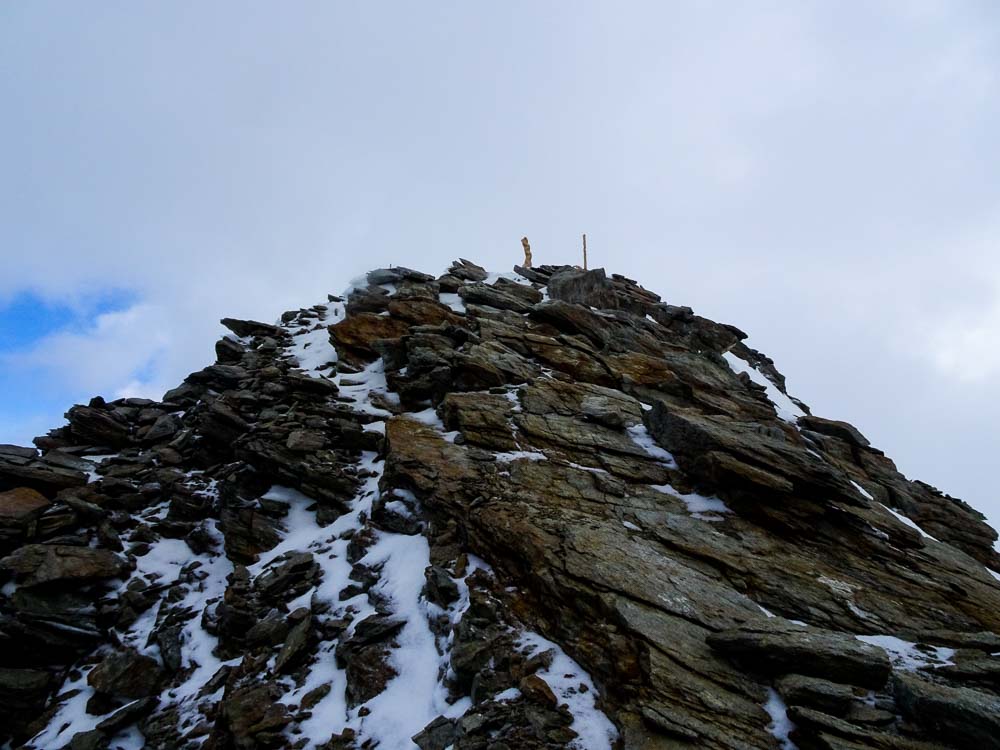 Über leichte Felsen zum Gipfel der Jungfrau!
